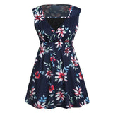 Pregnant Women Floral Printed Vest Maternity - Almoni Express