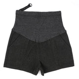 Pregnant women shorts, tide mom, woolen stomach lift pants - Almoni Express