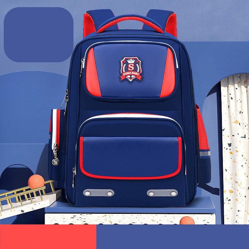 Schoolbags For Primary And Middle School Students, Grade Lightweight, Boys' Backpacks, Children's Schoolbags - Almoni Express