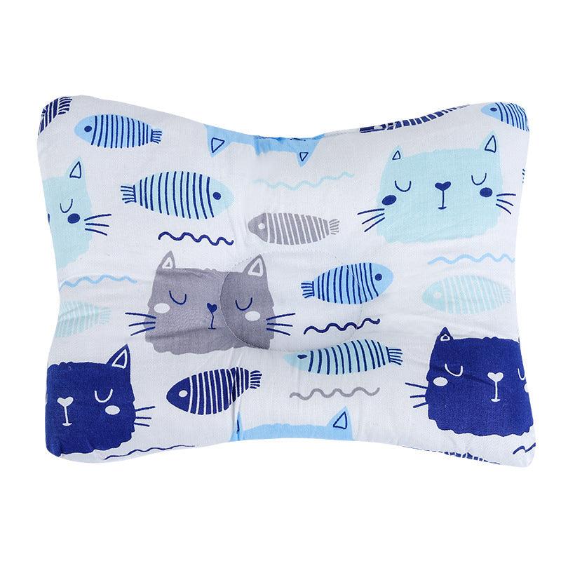 Soft Cotton Shaping Kids Pillow Travel Neck Pillow Toddler Baby Kids Sleep Pillow - Almoni Express