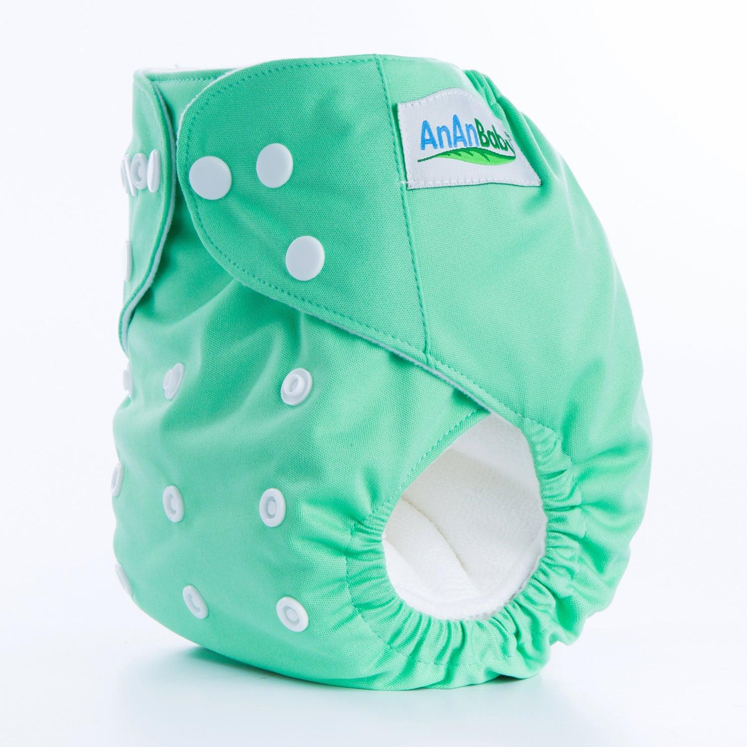 Solid color leak-proof baby diaper pants - Almoni Express