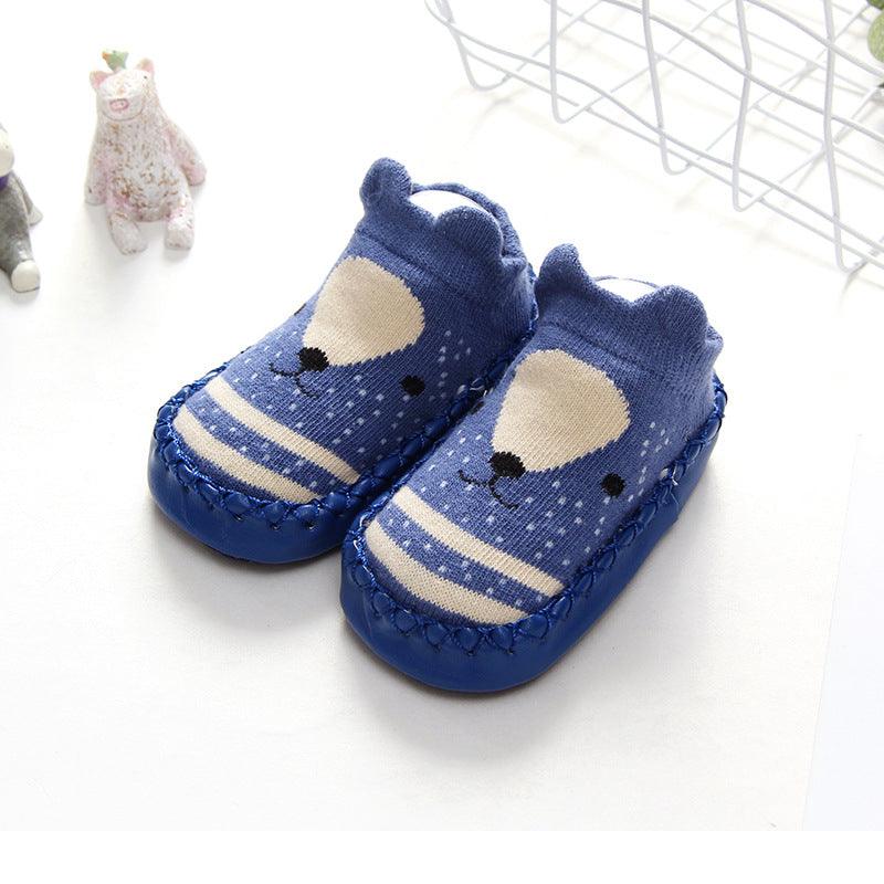 Spring And Autumn New Cartoon Baby Walking Shoes For Boys And Girls - Almoni Express