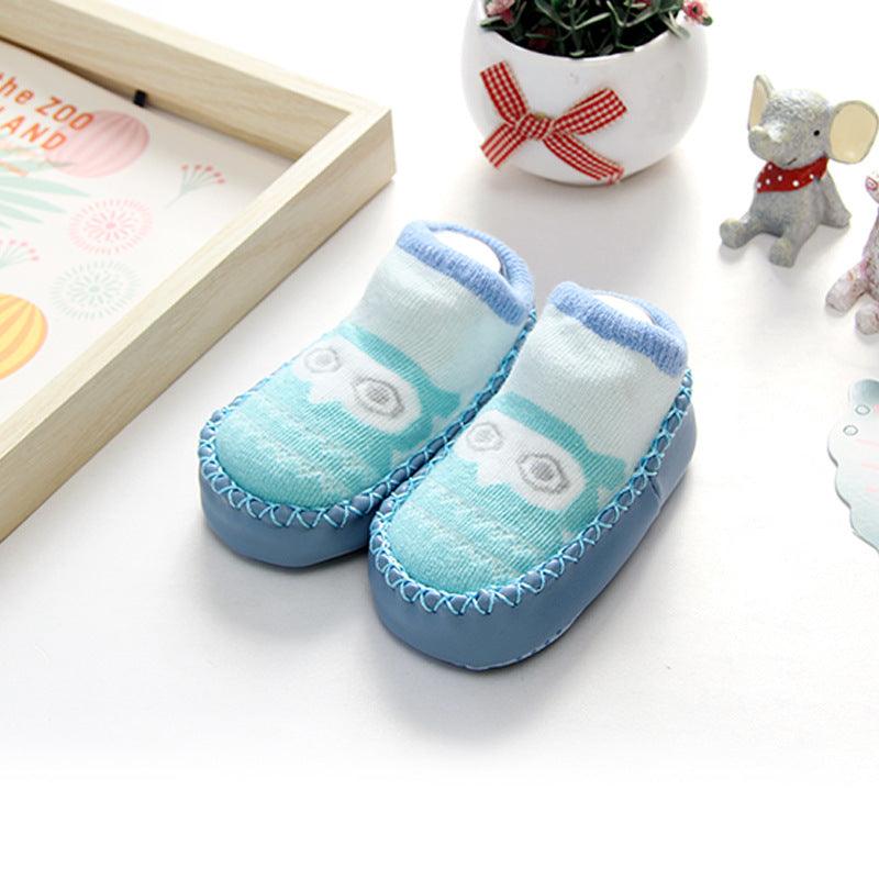 Spring And Autumn New Cartoon Baby Walking Shoes For Boys And Girls - Almoni Express