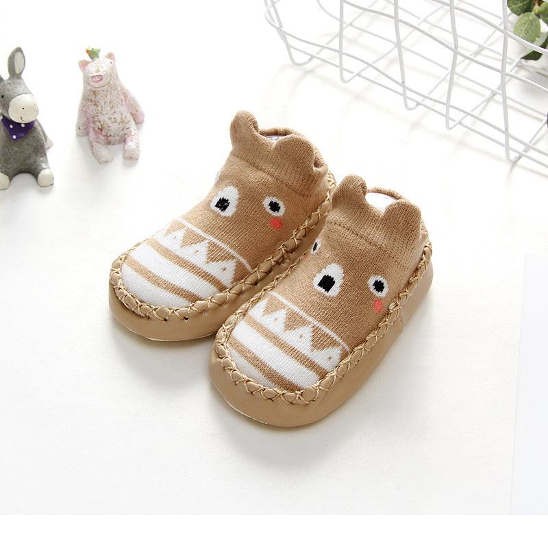 Spring And Autumn New Cartoon Baby Walking Shoes For Boys And Girls - Almoni Express