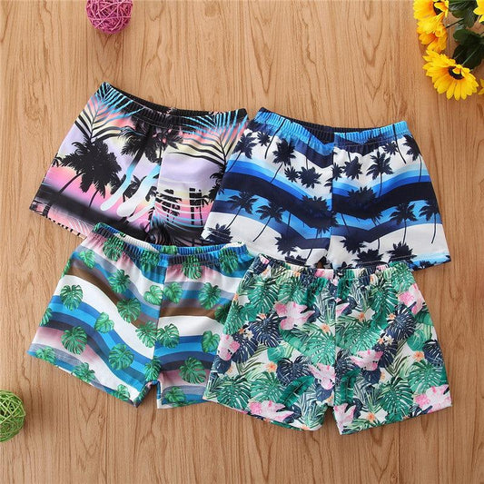 Summer children's beach swimming trunks - Almoni Express