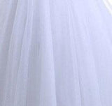 Trailing wedding dress tube top lace wedding dress - Almoni Express